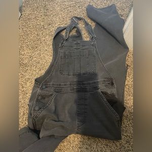 Distressed overalls!